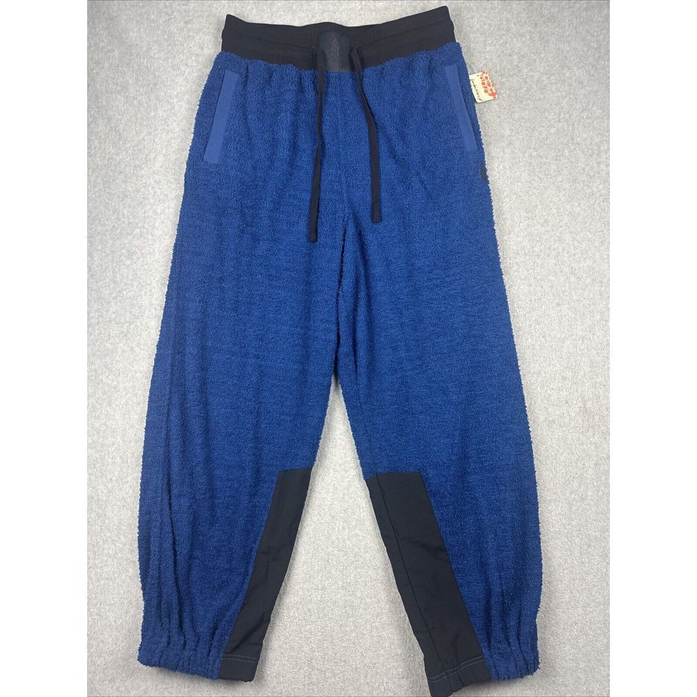 Free People Royal Blue and Black Joggers